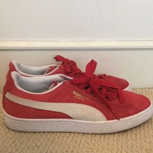 PUMA Suede Classic Red Size 9